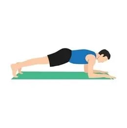 Man doing plank